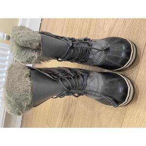 Sorel Waterproof Winter Boots Kids Size 1 (EU 32) Gray